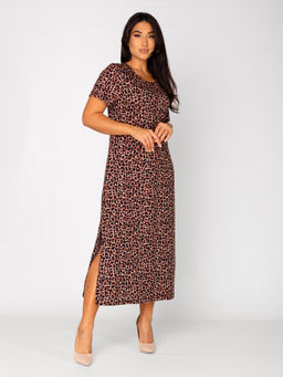 Платье женское кулирка ФЕЛИЦИЯ ШОКОЛАД