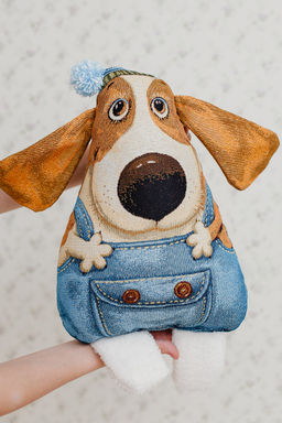 Подушка игрушка Бобик 25*35