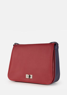 Сумка Модель №1437 | кожзам | гладкий | красный | Р831-45 | 32328 - L-craft фото 2