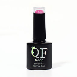 Гель лак для ногтей NEON, 3-х фазный, 8 мл, LED/UV, цвет тёмно-розовый (62) - Queen fair фото 7