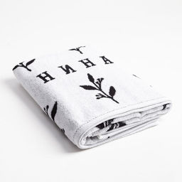 Полотенце именное махровое Этель Нина 70х130см, 100% хлопок, 420гр/м2  фото 2