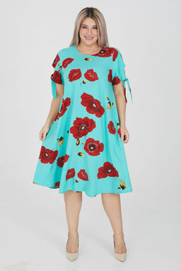 Платье Luxury Moda 1199 бирюзовый