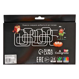 Фломастеры 24 цветов в картонной коробке TOP Calligrata  фото 5