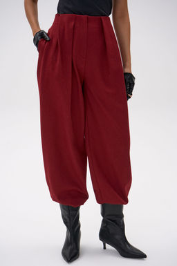 Брюки  алладины Джуди (бордовый) - Эльза фото 5