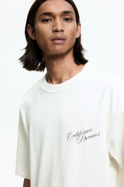 Camiseta con motivo estampado Loose Fit - H&m фото 10