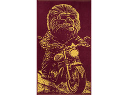 Полотенце махровое 6с103.412ж1 Моторалли(кр.дерево1) 50х90см