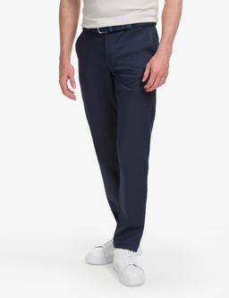 Lacivert Slim Fit Basic Kanvas Pantolon