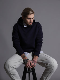 Толстовка, Худи К201-ИЗИ Индиго