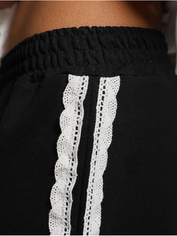 Брюки Кружево Черный Девочка - София фото 2
