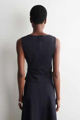 TOP CON DETALLE DE NUDO - H&m фото 7