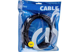 Кабель microUSB - USB, 5м, в пакете (U4005) "Perfeo", черный
