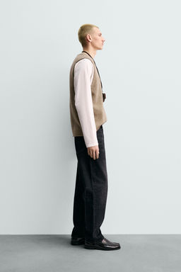 ORIGINS FLECKED KNIT VEST - Zara фото 4