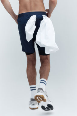 Pantalon corto a media pierna 2 en 1 en DryMove - H&m фото 3