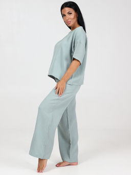 575 ПИЖАМА (брюки) (Фисташковый) - А-дина фото 5