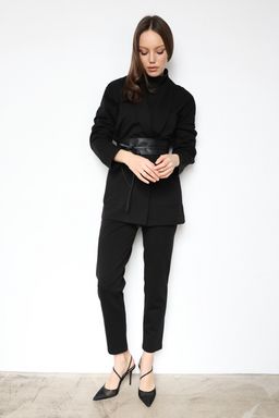 Лаконичные комфортные брюки Футер 2-х нитка - Solo mio фото 2