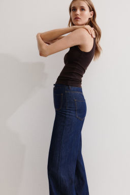 Wide Ultra High Jeans - H&m фото 5