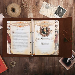 Родословная книга Наш род, 65 листов, коричневый, 35 х 23.5 см - Семейные традиции фото 6