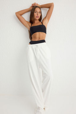 TRENDYOLMILLA Siyah Micro Balensiz Kapl? C?kar?labilir Ip Ask?l? Bandeu Orme Sutyen THMSS25SU00003  фото 4