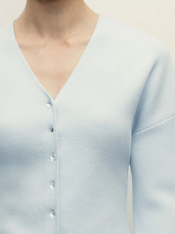 Кардиган приталенного силуэта из вискозы / Zarina  фото 6