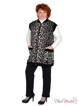 Жакет Модель №1387 размеры 44-84 - Plusmoda фото 6