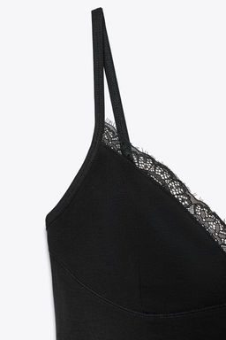LYOCELL LACE TOP - Zara фото 13
