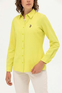 Женская базовая рубашка с длинным рукавом - U.s. polo assn фото 6