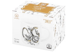 Кружка 380 мл 12,5*9*9,3 см Змея, NEW BONE CHINA - Elan gallery фото 8