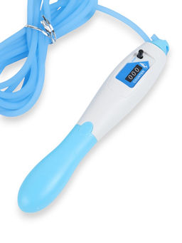 Скакалка спортивная, 2.7 м, регулируемая, со счётчиком, цвет МИКС