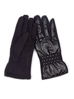 Перчатки из полиэстера с резинкой на запястье