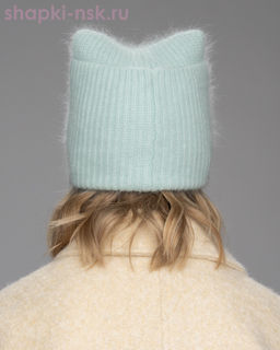 40724 1А KHW Колари Шапка с ушками женская (56-58)