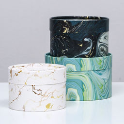 Набор шляпных коробок 3 в 1 «Тонкие грани», 16×10.14×9.13×8.5 см