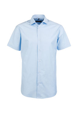 Сорочка мужская короткий рукав GREG 210/108/Z STRETCH  фото 6