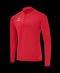 Джемпер тренировочный JOGEL PREMIER PerFormDRY Training 1/4 Zip Fleece Top, красный