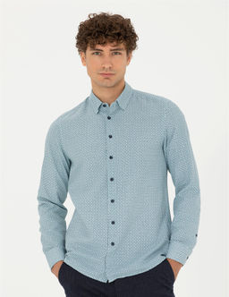 Mint Slim Fit Uzun Kollu G_mlek - Pierre cardin фото 3