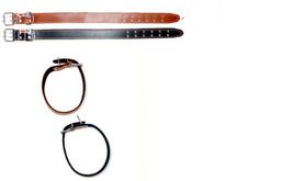 Ошейник АмунициоНН кожа 45 мм на ватине мод.454