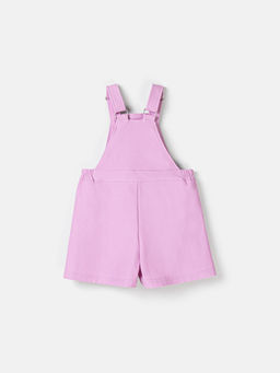 Полукомбинезон из джинскота Сиреневый крокус - Bungly фото 2