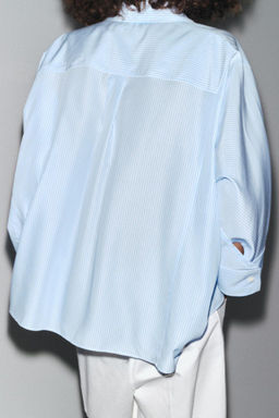 STRIPED SHIRT ZW COLLECTION - Zara фото 3