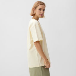 Футболка женская MINAKU, молочная, размер 42-44