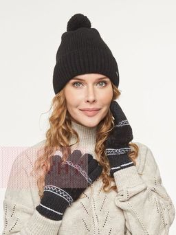 Перчатки женские 212-8228 - Vay фото 5