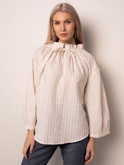 Блузка лен хлопок