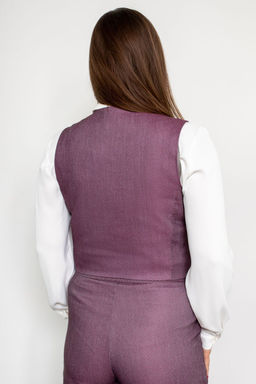 Жилет АЖ-05 ягодный - Took a look фото 3