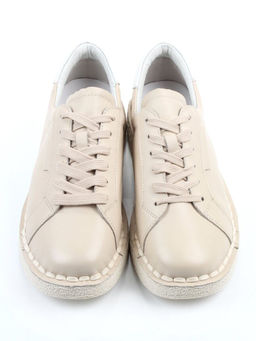 03-XKL22-033 BEIGE Полуботинки женские (натуральная кожа)