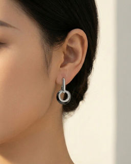 Серьги с керамикой