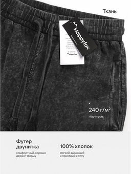 Мужские брюки из футера двухнитки Happyfox