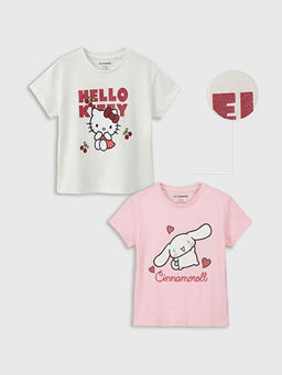 Hello Kitty Bask?l? K?z ?ocuk Ti??rt 2li