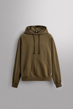 REGULAR FIT HOODIE SWEATSHIRT