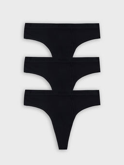 Трусики бразилиана черные в наборе, 3 шт - Mark formelle фото 8