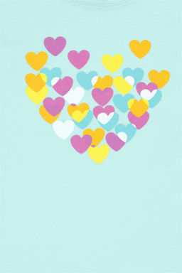 Зеленая футболка для девочек - U.s. polo assn фото 3