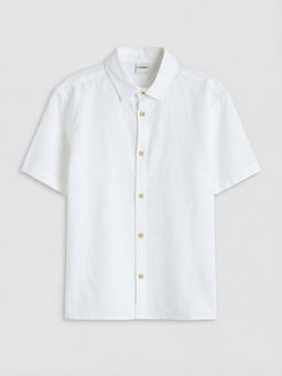 Keten Kar???ml? Erkek ?ocuk G?mlek