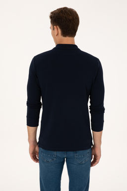 Erkek Lacivert Basic Sweatshirt - U.s. polo assn фото 5